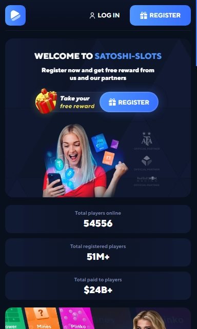 Satoshi-slots Casino Mobile screenshot